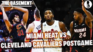 Miami Heat vs. Cleveland Cavaliers Postgame Show | The Basement Sports Network