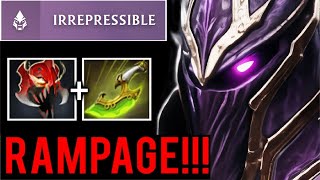 INSANE Combo Madness + Irrepressible RAMPAGE Silencer Mid Crazy Late Game Damage 31 Kills WTF Dota 2