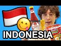 Trying Food From Indonesia 🇮🇩😋