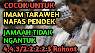 IMAM TARAWEH YANG PUNYA NAFAS PENDEK COCOK GUNAKAN IRAMA INI