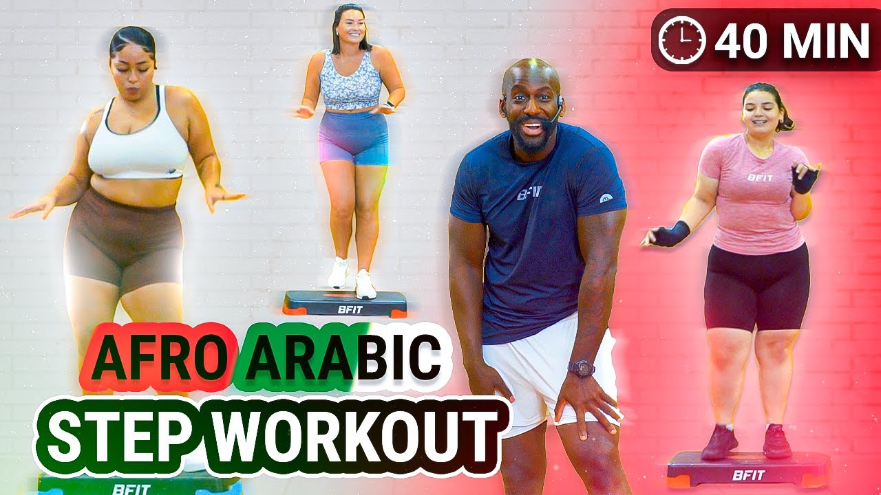 Afro Arabic Jam Dance Cardio 40 Minutes Youtube