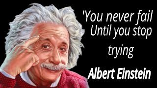 Albert Einstein Motivational Quotes | Inspirational Video