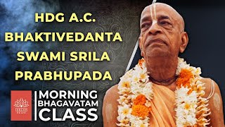 Morning Lecture by Shrila Prabhupada  ||  Śrīmad-Bhāgavatam 1.8.35  || 07.02.2025