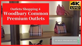 Outlet Shopping 4  of 4  Woodbury Common Premium Outlets  Walk around NY 2021 4K