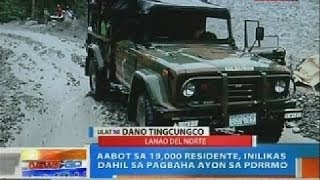 NTG: Mga panibagong landslide at pag-apaw ng ilog, naitala dahil sa tuluy-tuloy na pag-ulan