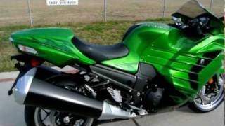 Overview and Review: 2012 Kawasaki ZX14R Ninja in Golden Blazed Green Special Edition