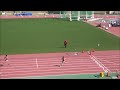 一般高校男子400mハードル3組 1着：本田人士（熊本学園大）～第3回宮崎県陸上競技記録会～