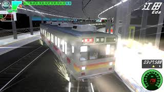 電車でＤ ShiningStage 東急田園都市線(下り)1 東急大井町線9000系 タイムアタック