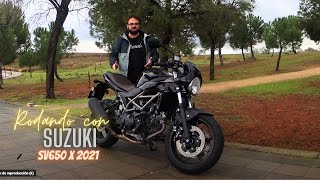 SUZUKI SV650 X 2021 / Rodando con la Suzuki SV 650 X 2021 / Pruebas  de MOTOS / SuperMotor.Online