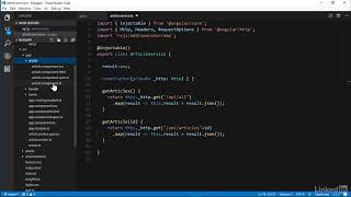 angular 2 - Article component