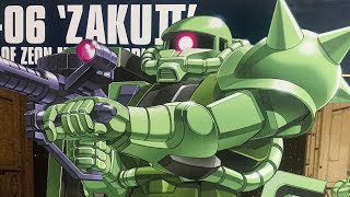 3月9日　ザクの日だって！　じゃあ開けるか！　2  MS-06 ZAKU II  HGUC 1/144  ザク　II  2個目は王道意外と初回してない！　　開封します！