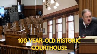 Judge REVEALS Hidden Secrets of 100 Year Old Courtroom Joseph County Courthouse History