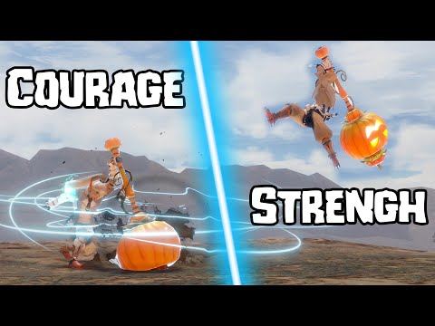 MHR Sunbreak - Courage Hammer VS Strengh Hammer on Tigrex