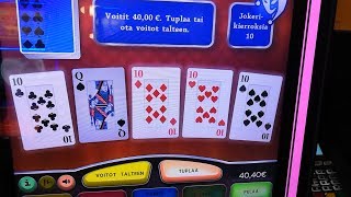 Kohokohdat 2 tunnin Pikapokeri pelistä.