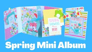 Easy Interactive Spring Mini Album 4x6- Tutorial Included