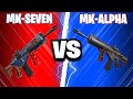 Fortnite MK-Seven VS MK-Alpha