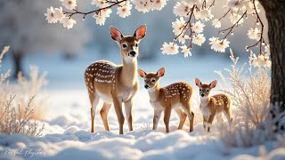 Gentle melodies blend with the breath of winter ❄️Beautiful Relaxing Music ❄️Peaceful Soothing Music