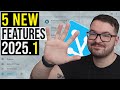 5 New Features in 2025.1 (Home Assistant)