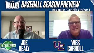 MVC Baseball Season Preview with Joe Healy featuring Wes Carroll of Evansville