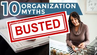 ❓ Which myth is holding you back from calming the clutter in your home?  #youuncluttered