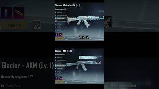 Akm Glacier vs Akm starsea admiral #shortvideos #bgmi #gaming