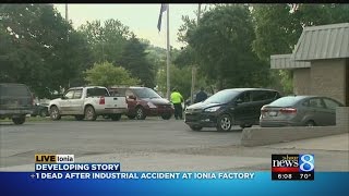 Dispatchers: 1 dead in Ionia industrial accident