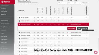 Specifying the PLX Portal