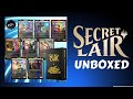 Unboxed | Magic the Gathering Secret Lair x Street Fighter foil edition opening | Ryu | Ken | Blanka