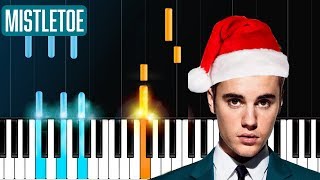 Justin Bieber - "Mistletoe" Piano Tutorial - Chords - How To Play - Cover