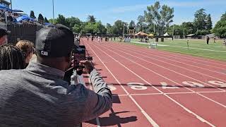 2024 100m AAU Yuba City champion