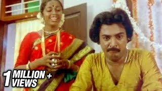 First Night Comedy - Gopurangal Saivathillai Tamil Movie Scene - Mohan, Suhasini
