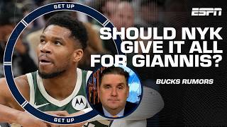 Windy suggests the Knicks should have IMMEDIATELY MET about trading for Giannis 🍿 | Get Up