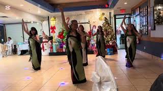 Feliz Navidad Hula Dance2024  headed by Miss Mea Villacruz