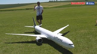 BOEING 777-9X Electric Ducted Fan (EDF) RC AIRLINER: RAMY RC (Schübeler EDF, Castle Creations ESC)