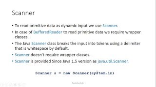 Java IO Scanner