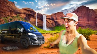 VANLIFE in the Utah Desert Hiking to Waterfalls! Better Than Moab?!