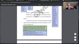 Finalizing Your Research Paper!