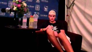 John Isner Comments on Hitting Woman with His Serve