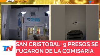 SAN CRISTÓBAL I Se fugaron nueve presos de una comisaría: ya recapturaron a cinco