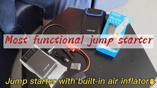 This is definitely the most functional car jump starter you've ever seen-Carku JS-211