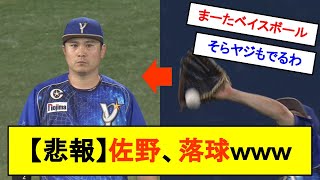 【悲報】佐野、落球してしまう…【反応集】【2chスレ】【1分動画】【ゆっくり解説】【ずんだもん解説】