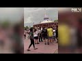 disney world brawl fight at magic kingdom in florida caught on video