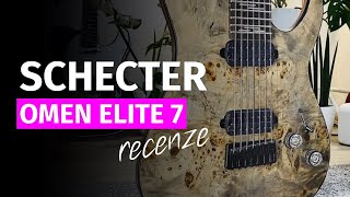 Schecter Omen Elite 7 Charcoal: preview (Czech)