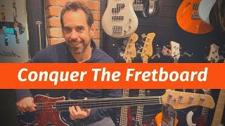 Learn Notes On The Bass Guitar Fretboard (No.31)