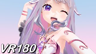 【VR180】近いVR ビビデバ by 古石ビジュー【Hololive MMD 8K】 M injected