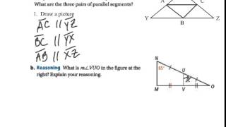 Geometry Lesson 5-1: Midsegments