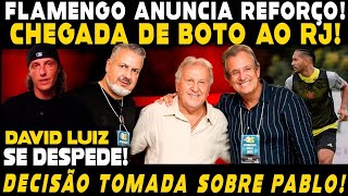 REFORÇO ANUNCIADO! BOTO CHEGA AO RJ! NOVO DIRETOR ENCONTRA ZICO! JOGADOR SE DESPEDE!