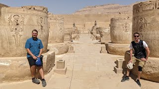 Medinet Habu: Egyptian King Ramses Huge Preserved Temple