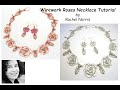 Wirework Rose necklace Tutorial by Rachel Norris