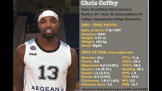 Chris Coffey || 2023-24 Mid Season Scouting Report